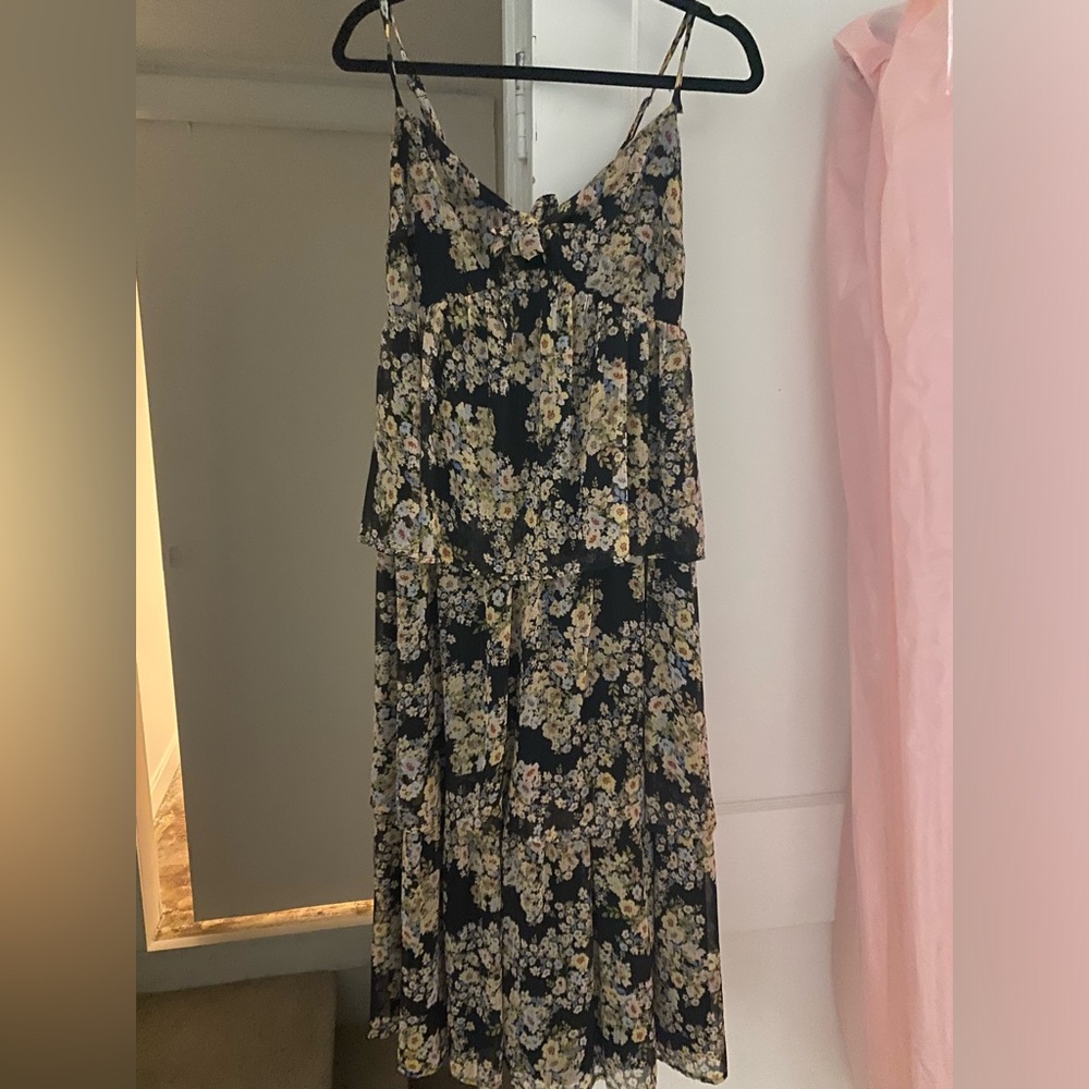 LAUREN CONRAD MULTI COLOR DRESS